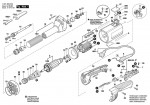 Bosch 3 601 B09 200 Ggs 18 H Univers. Straight Grinder 230 V / Eu Spare Parts